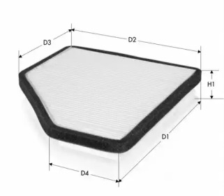 TECNECO FILTERS ck5847 -  Фильтр воздуха в салоне